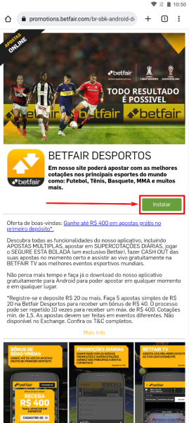 Betfair android2