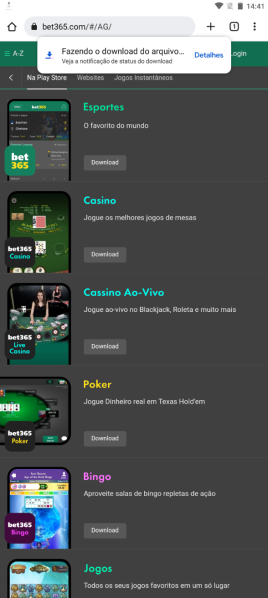 Bet365 android5